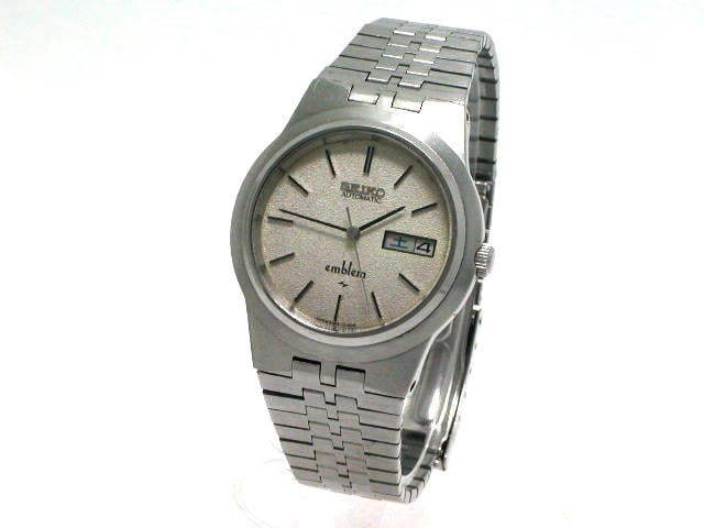 Seiko Emblem 自動巻き腕時計 無知が故に(SEIKO Emblem(スクエア茶)) | なんとなくの腕時計ブログ