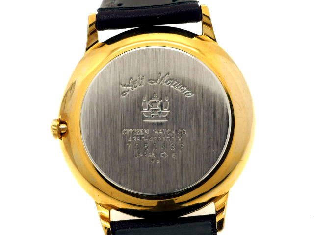 シチズン クラブ・ラメール コスモサイン 4390-432100 クオーツ 昭和62年製