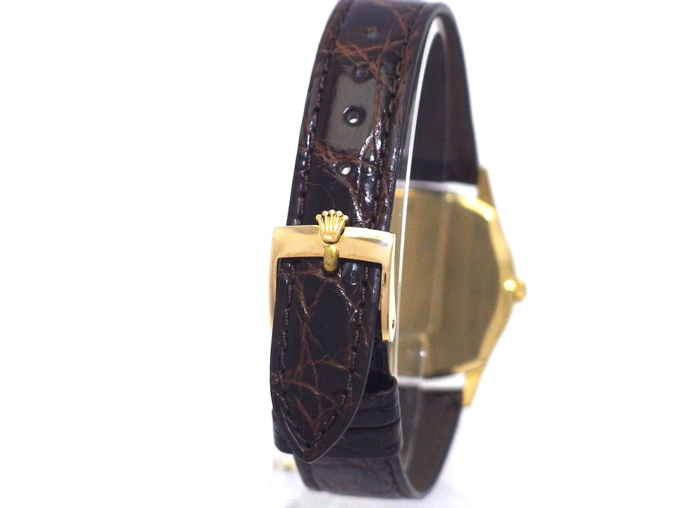 ロレックス チェリーニ Ref.3804 18K Cal.1601 手巻 OH済 純正尾錠 1975年製 Rolex