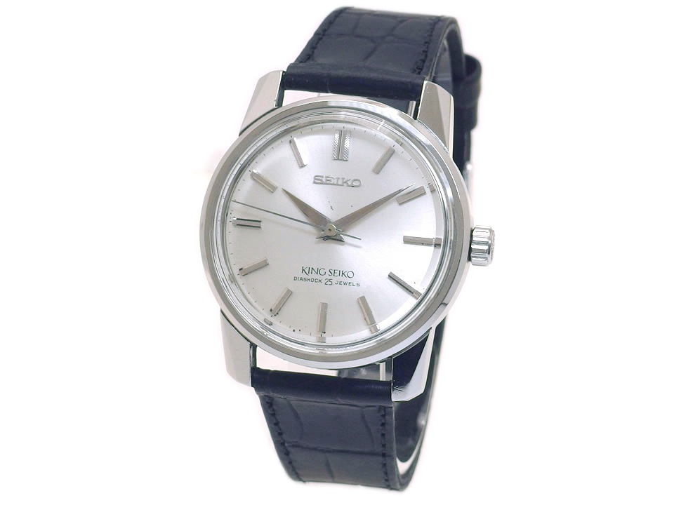 キングセイコー セカンドモデル 44999 初期型 盾メダリオン 手巻 OH済 昭和39年製 Seiko