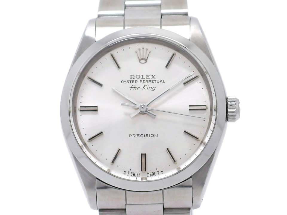 ロレックス エアキング Ref.5500 Cal.1520 自動巻 OH済 ロレックス純正