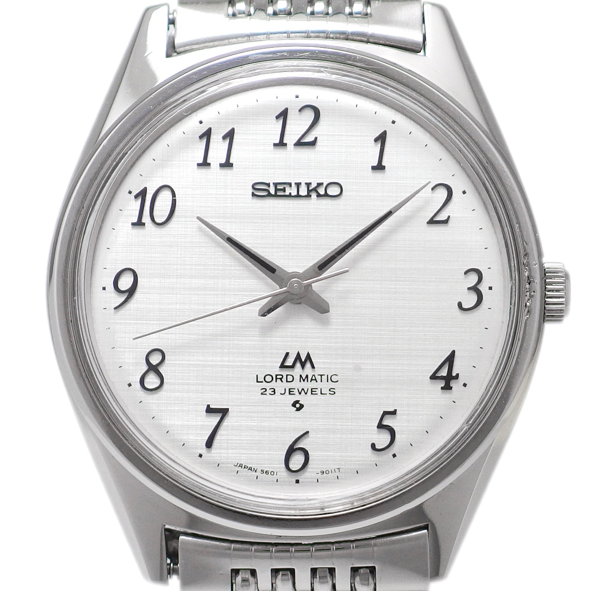 セイコー ロードマチック 5601-9000 絹目文字盤 アラビアインデックス