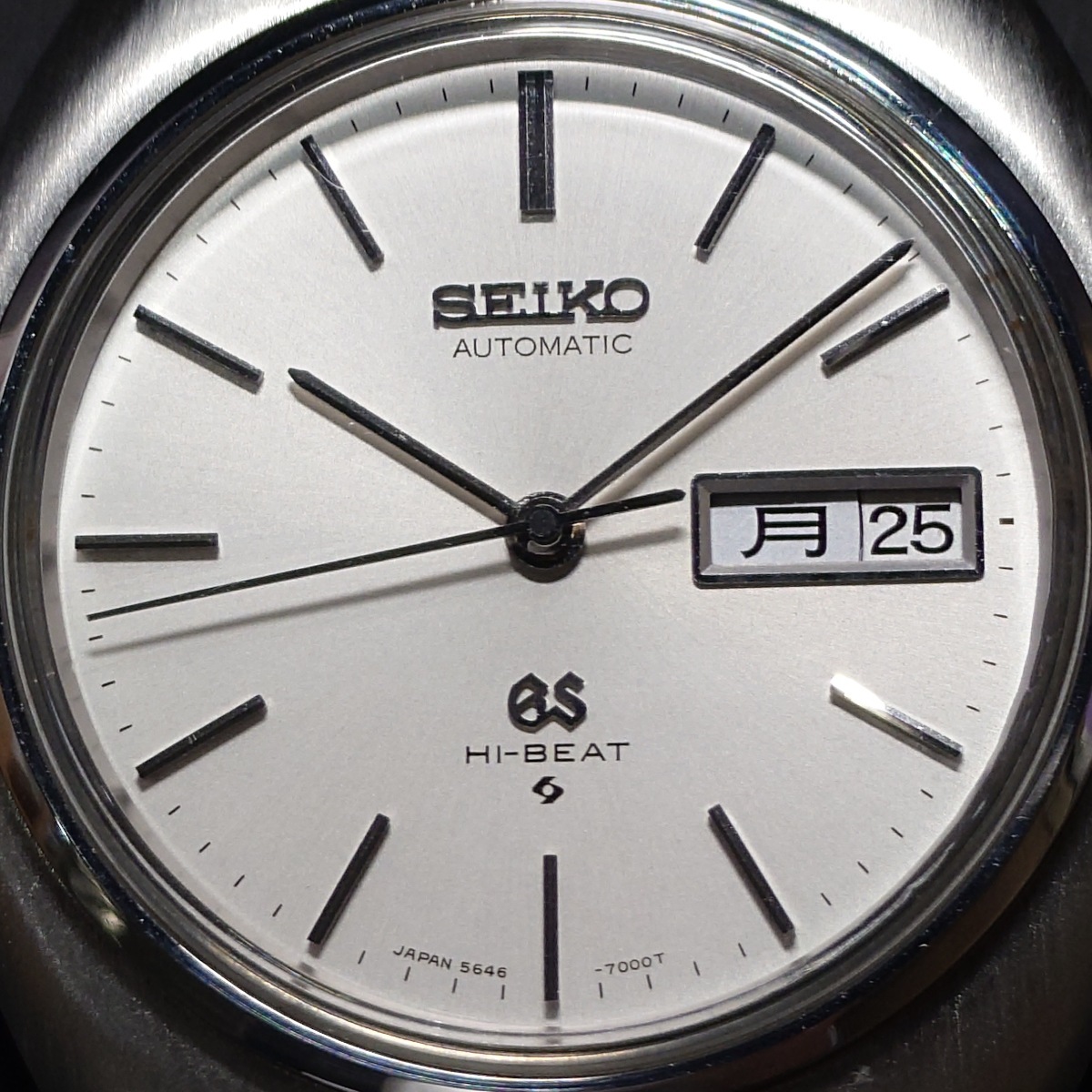 グランドセイコー 5646-7000 トノー型ケース 自動巻 OH済 昭和45年/1970年製 Seiko