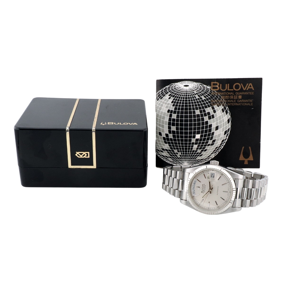 ブローバ スーパーセビル Ref.4410103 Cal.2834-2 自動巻 OH済 P8 1988年製 BULOVA