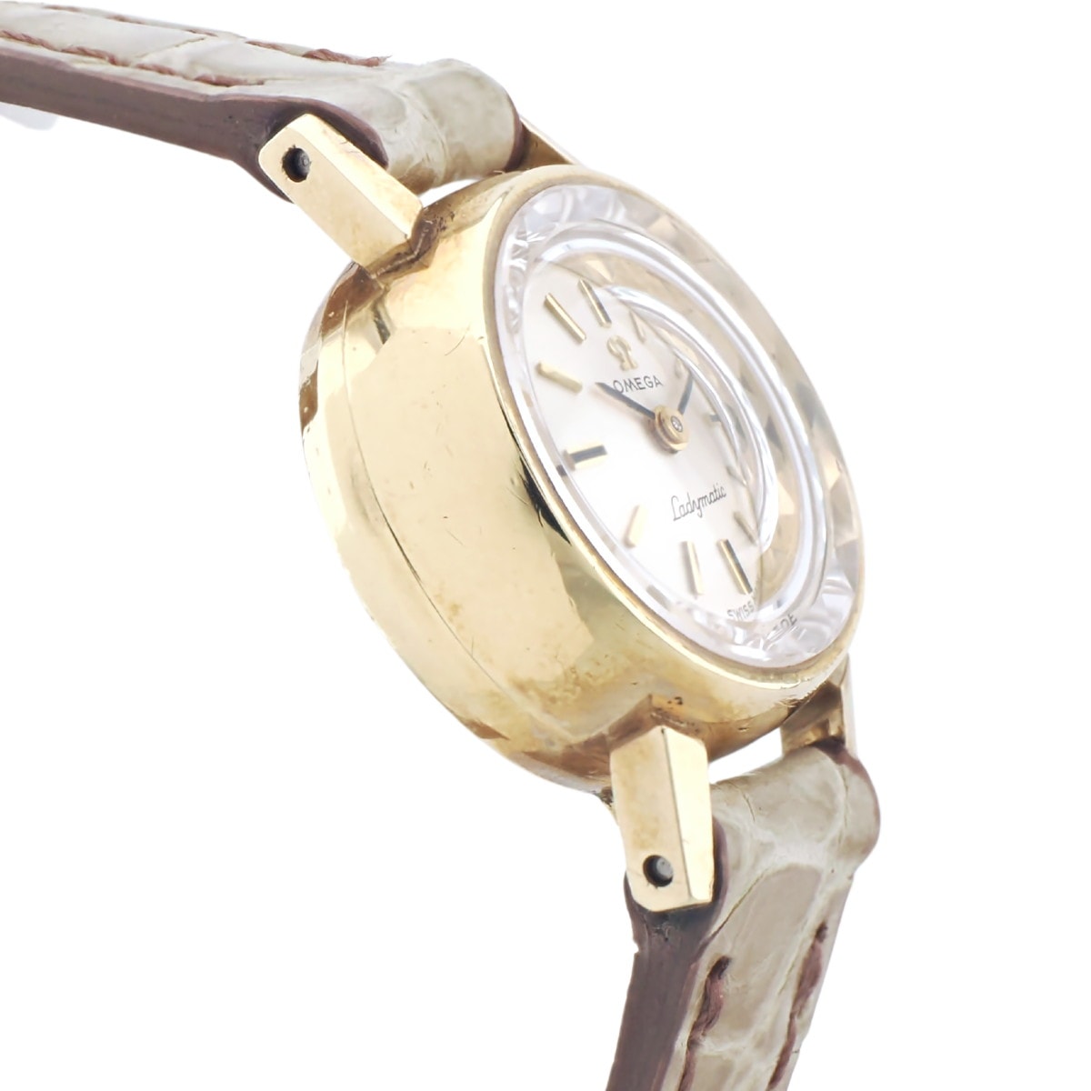 オメガ レディマチック 14K SS5740-1 Cal.660 自動巻 OH済 1970年代 OMEGA