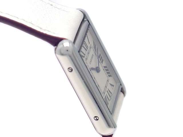 カルティエ タンクソロ SM レディース W1018255 Ref.3170 クォーツ USED　Cartier