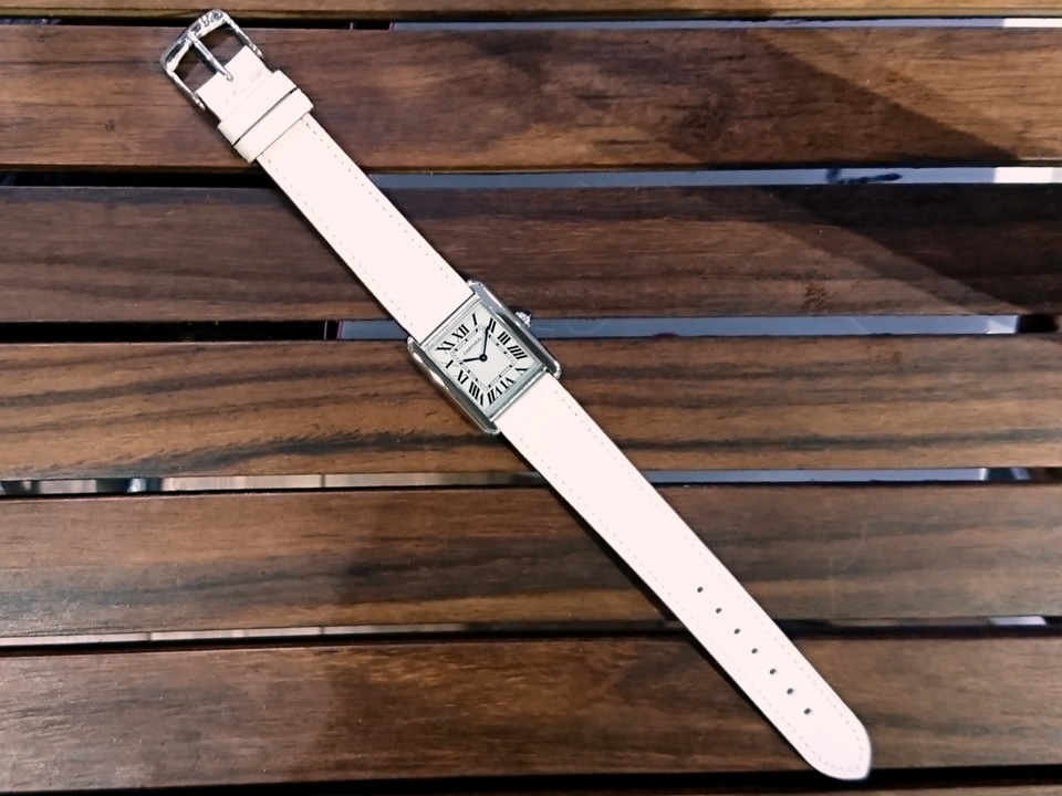 カルティエ タンクソロ SM レディース W1018255 Ref.3170 クォーツ USED　Cartier