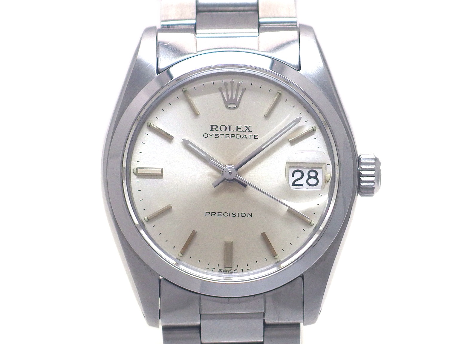 ロレックス オイスターデイト Ref.6466 ボーイズ Cal.1225 手巻 純正ブレス OH済 1958年製