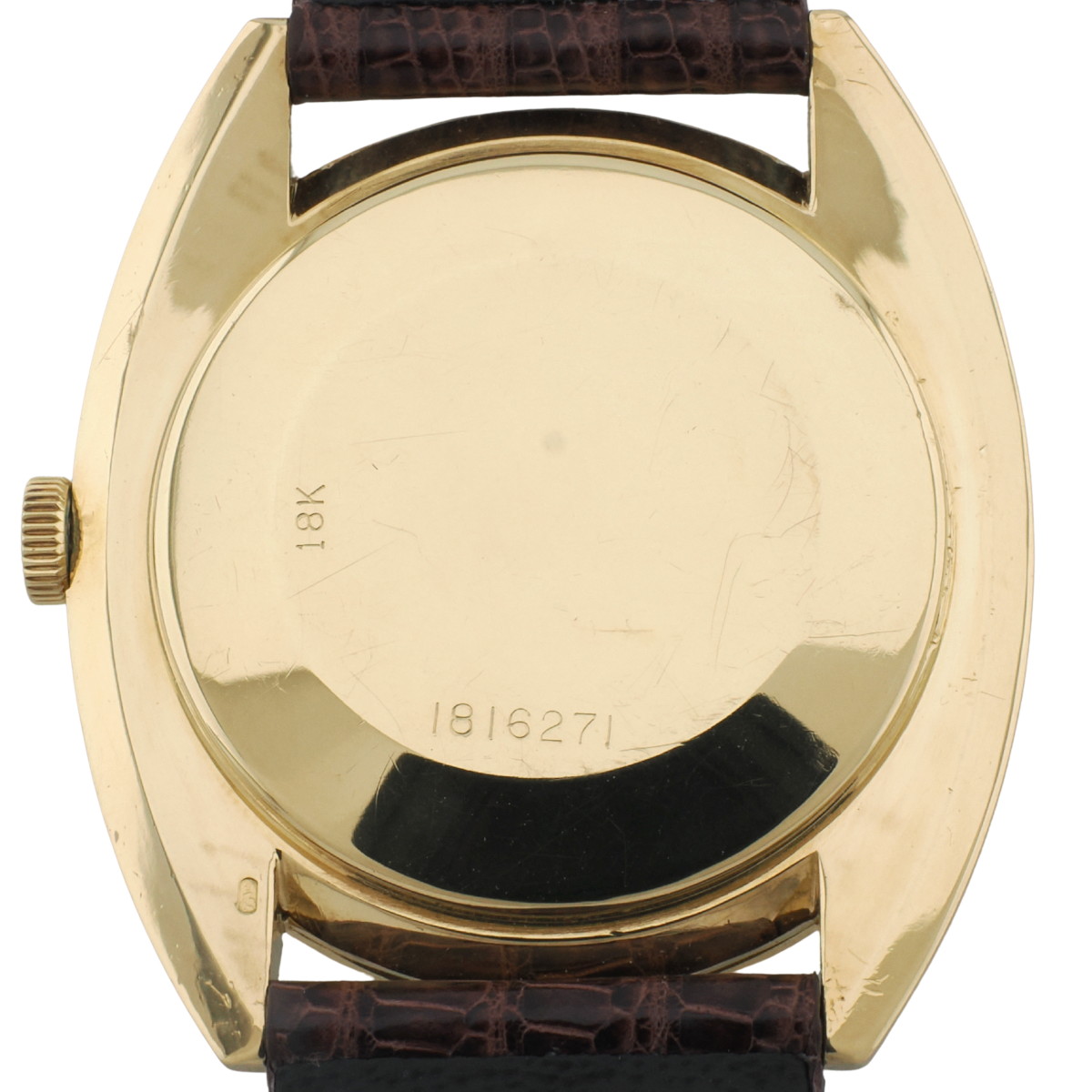 IWC K18(18金) Ref.1419 トノー型 Cal.402 手巻き OH済 1969年製