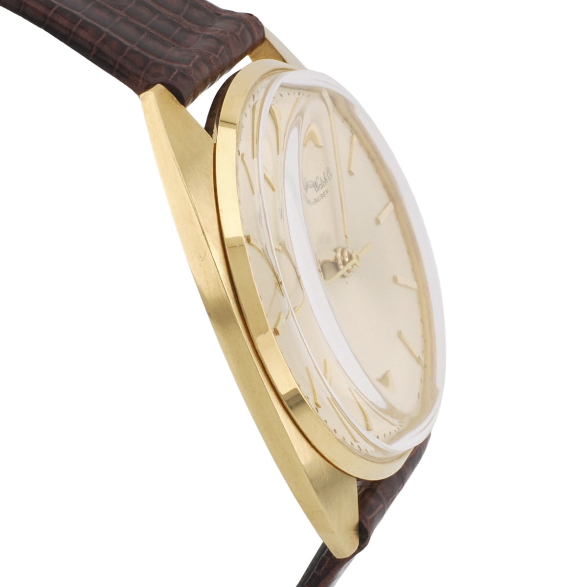 IWC K18(18金) Ref.1419 トノー型 Cal.402 手巻き OH済 1969年製