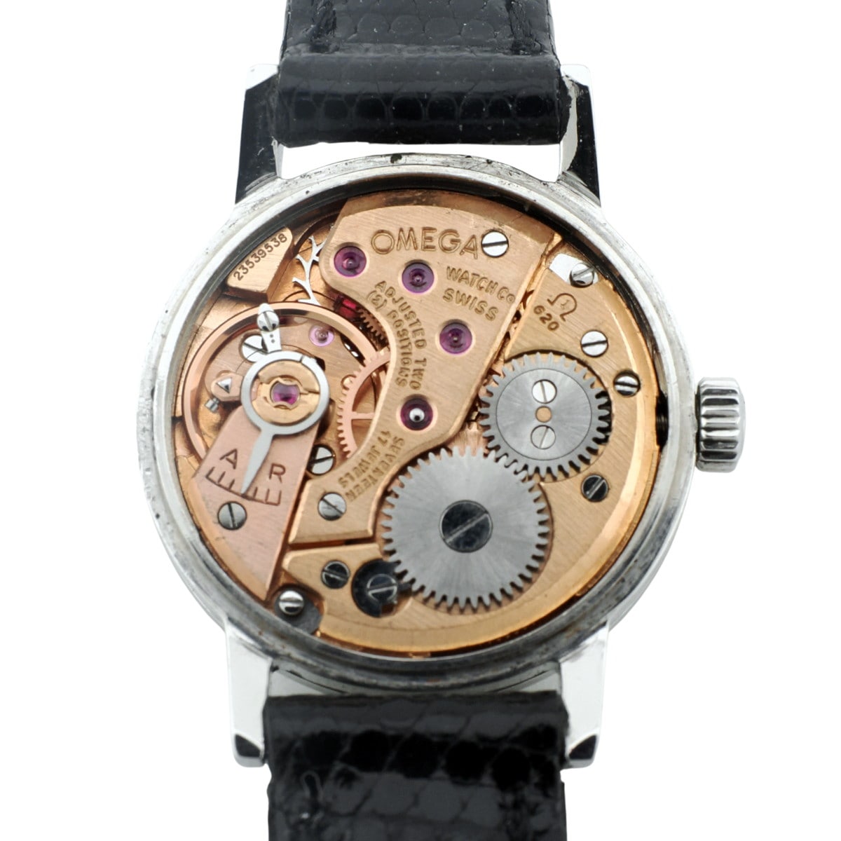 オメガ レディース 511.015 純正尾錠付き Cal.620 手巻 OH済 1966年製