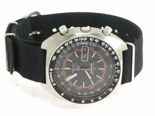 セイコー 5スポーツ スピードタイマー 7017-6020 自動巻 昭和45年