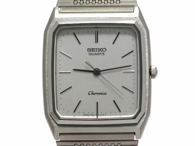 セイコー SEIKO Chronos 9021-5130 クォーツ腕時計 セイコー クロノス クオーツ 角型 9021-5130 昭和59年製