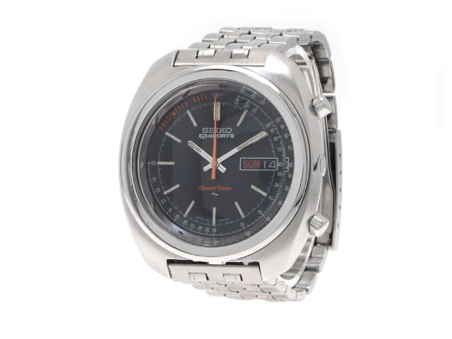 セイコー 5スポーツ スピードタイマー 7017-8000 自動巻 OH済 昭和46年製