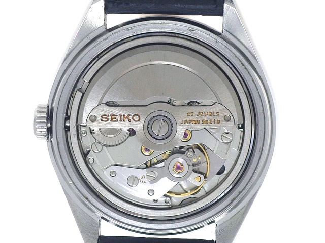 白鞘藤巻 キングセイコー 5621-7022 25石自動巻 OH済 昭和49年製