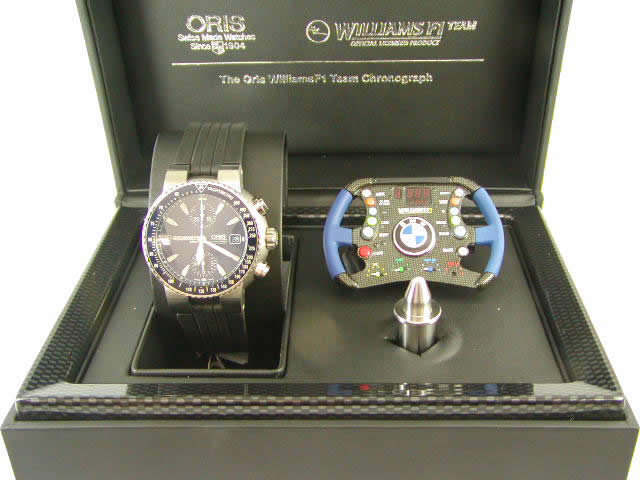 オリス ウイリアムズF1チーム クロノグラフ リミテッド