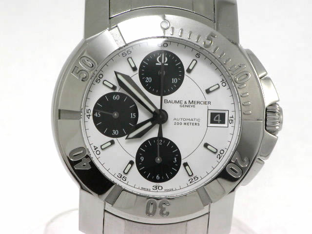 ボーム&メルシェ 65352 ケープランド クロノグラフ 自動巻 OH済 USED