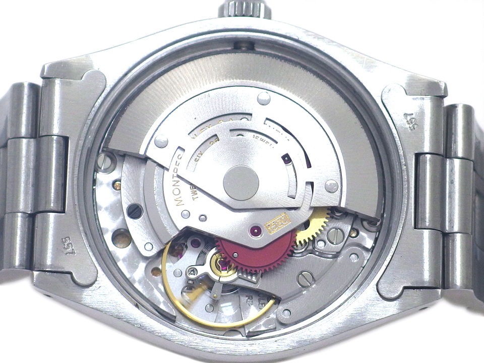 ロレックス エアキング Ref.5500 Cal.1520 自動巻 OH済 ロレックス純正ハードブレス 1986年製 Rolex