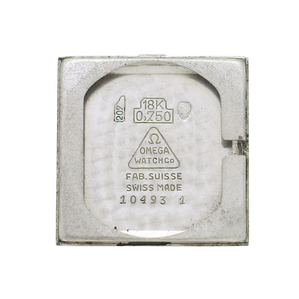 オメガ 10493 1 レディース 18金無垢ホワイトゴールド Cal.245