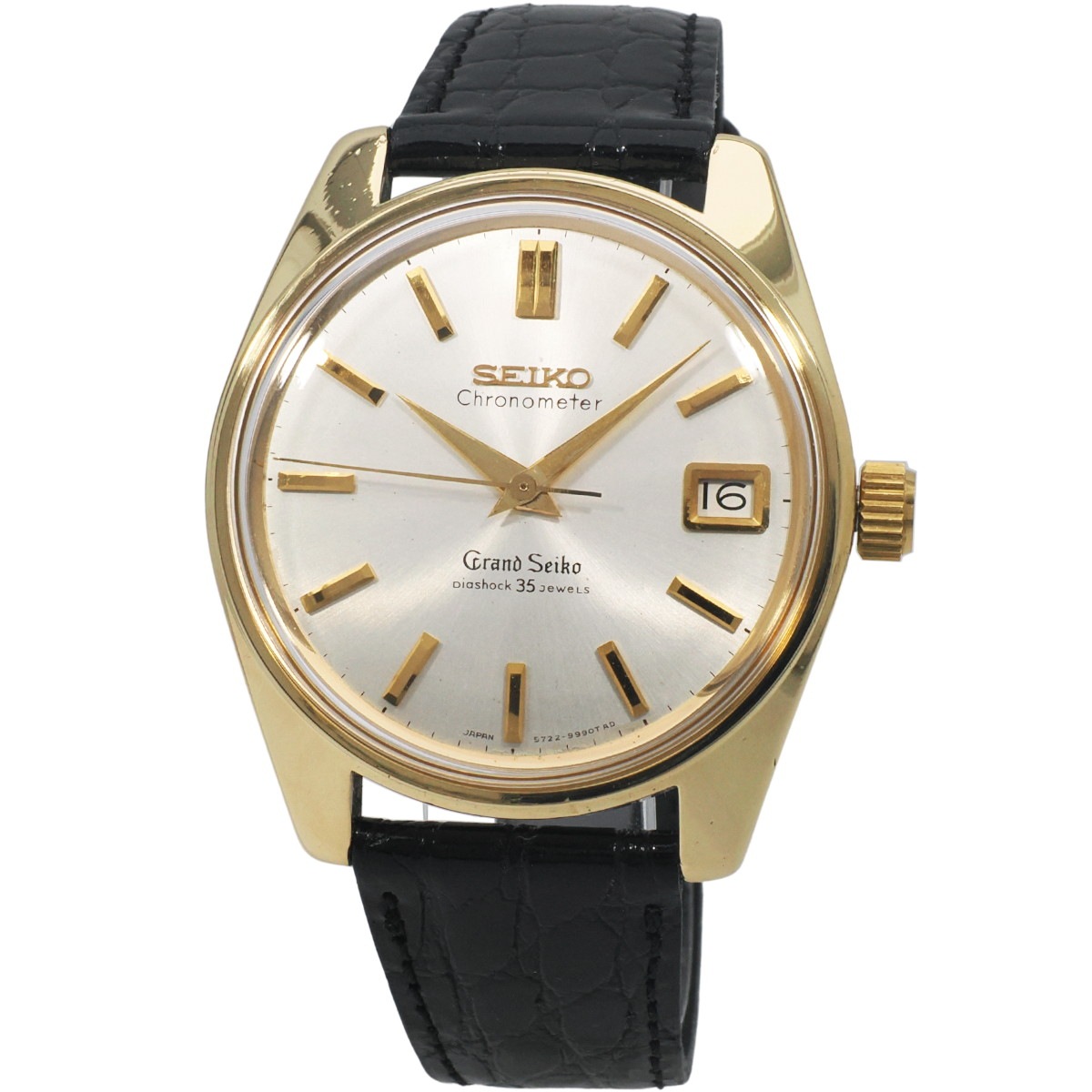 グランドセイコー セカンドモデル 18金無垢 5722-9000 手巻 OH済 昭和39年/1964年製 Grand Seiko