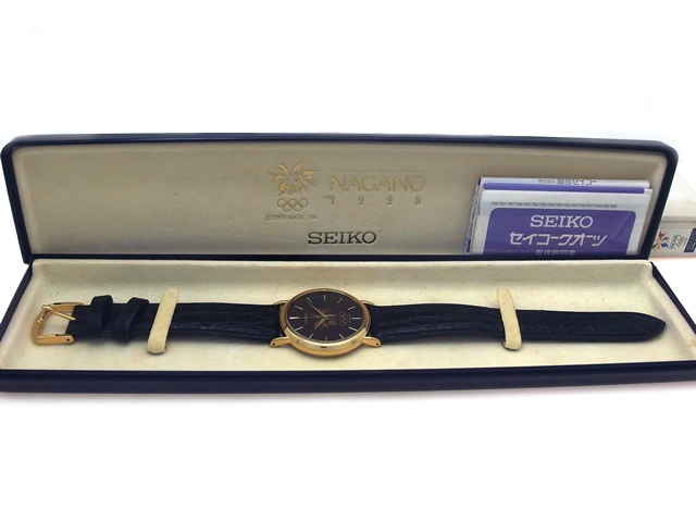 SEIKO AIRPRO ジャンク 長野オリンピック　1998年　公式ライセンス SEIKO AIRPRO ジャンク 長野オリンピック 1998年 公式ライセンス