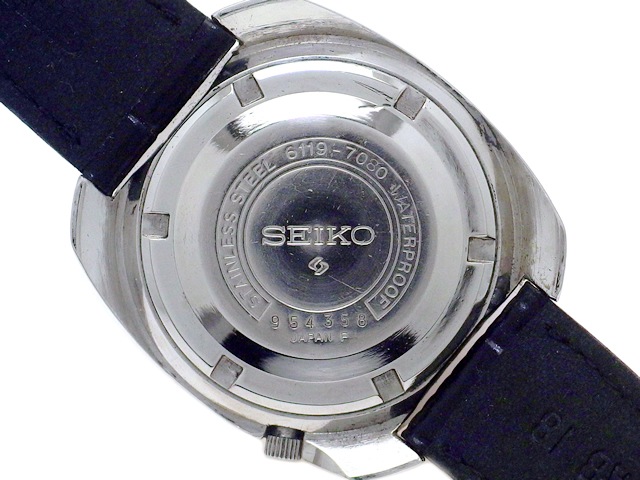 JAPAN SEIKO 61セイコーファイブ アンティーク 自動巻 OH 消磁済 セイコー 61ニューファイブ 6119-7080 自動巻 OH済 昭和44年製
