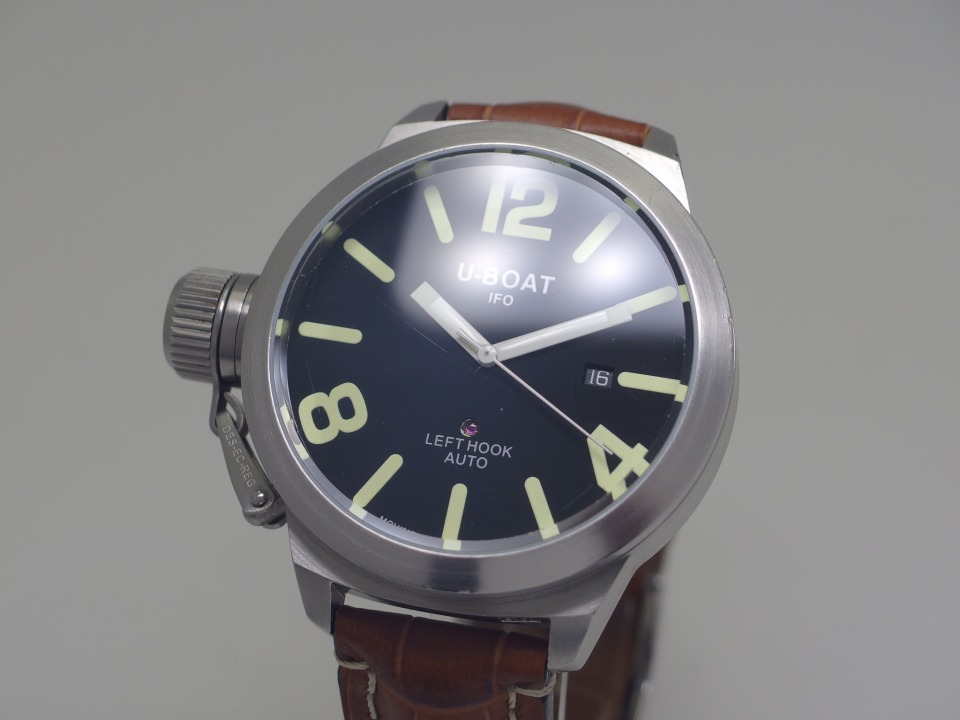 Uボート クラシコ 45AB4 100M 25石 自動巻 OH済 USED