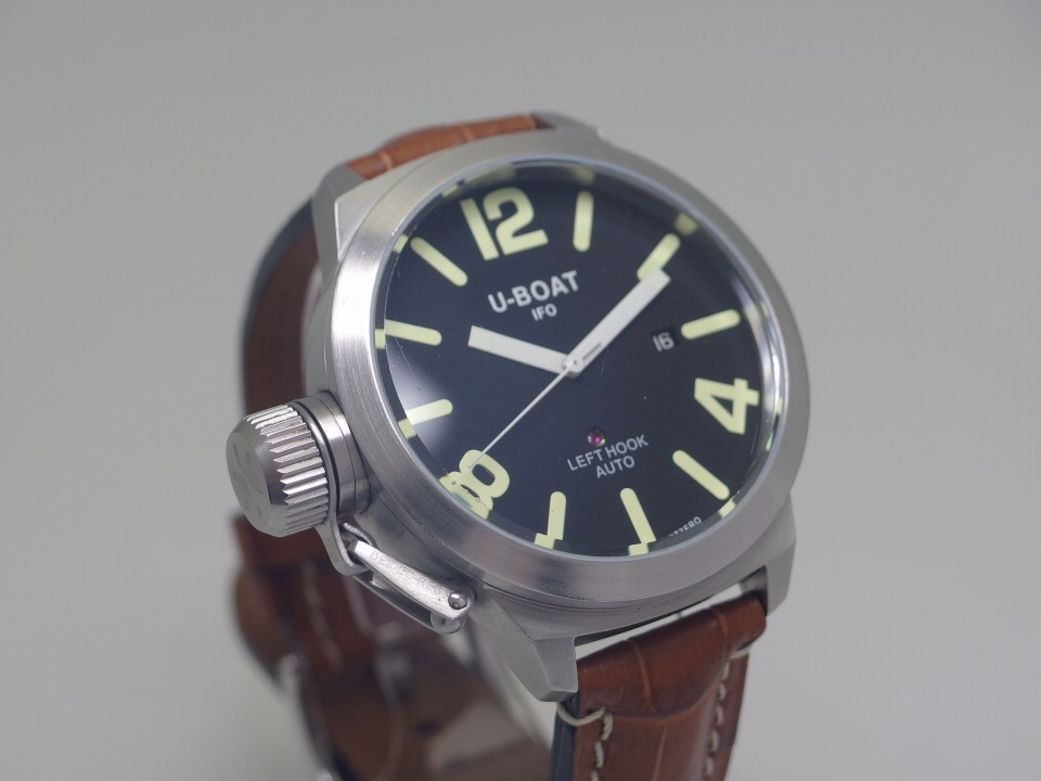 Uボート クラシコ 45AB4 100M 25石 自動巻 OH済 USED