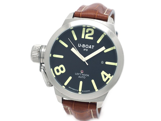 Uボート クラシコ 45AB4 100M 25石 自動巻 OH済 USED