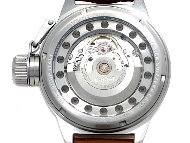 Uボート クラシコ 45AB4 100M 25石 自動巻 OH済 USED