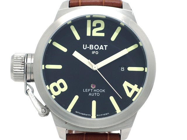 Uボート クラシコ 45AB4 100M 25石 自動巻 OH済 USED