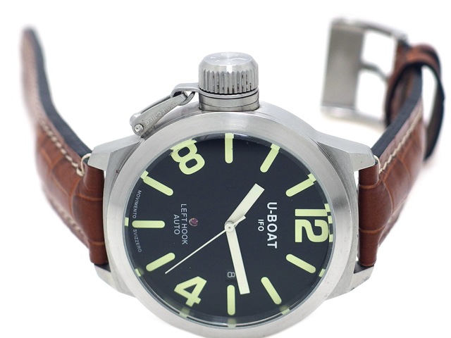 Uボート クラシコ 45AB4 100M 25石 自動巻 OH済 USED