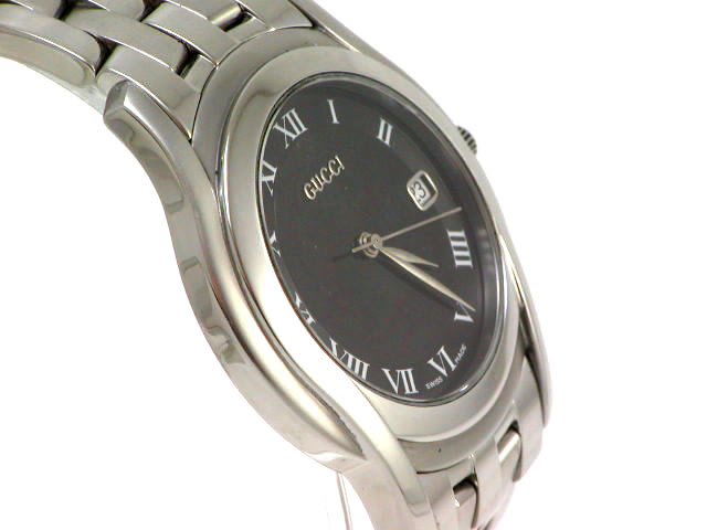 グッチ 5500M メンズサイズ クオーツ USED Gucci
