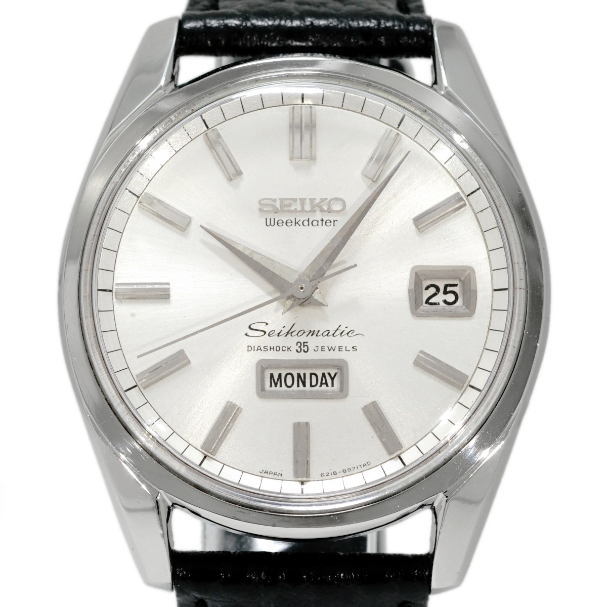 セイコー マチック ウィークデーター 6218-8971 35石 自動巻 OH済 昭和39年/1964年製