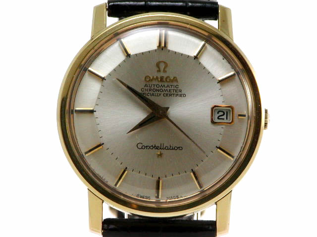 オメガ コンステレーション 12角ダイヤル 金張 自動巻 Cal.564