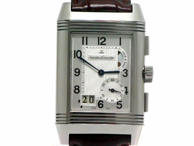 ジャガールクルト Q3028420 レベルソ グランド GMT コンプリカシオン 手巻 USED