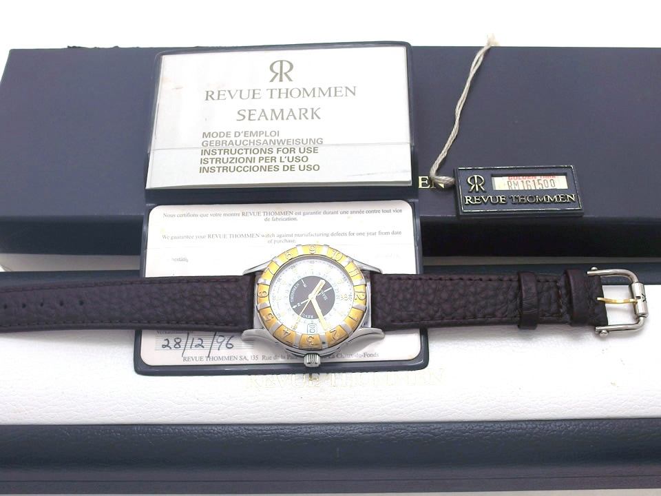 REVUE THOMMEN　レビュートーメン　SEAMARK 5811004 クオーツ　腕時計　メンズ