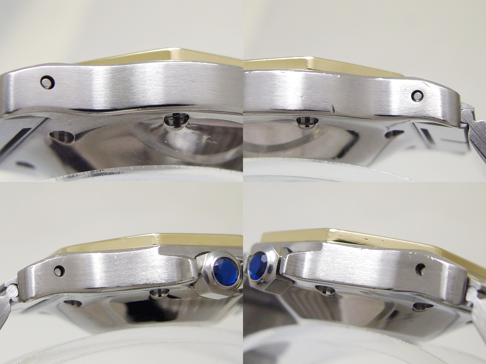 カルティエ サントス オクタゴン LM 30mm Ref.2966 コンビ 自動