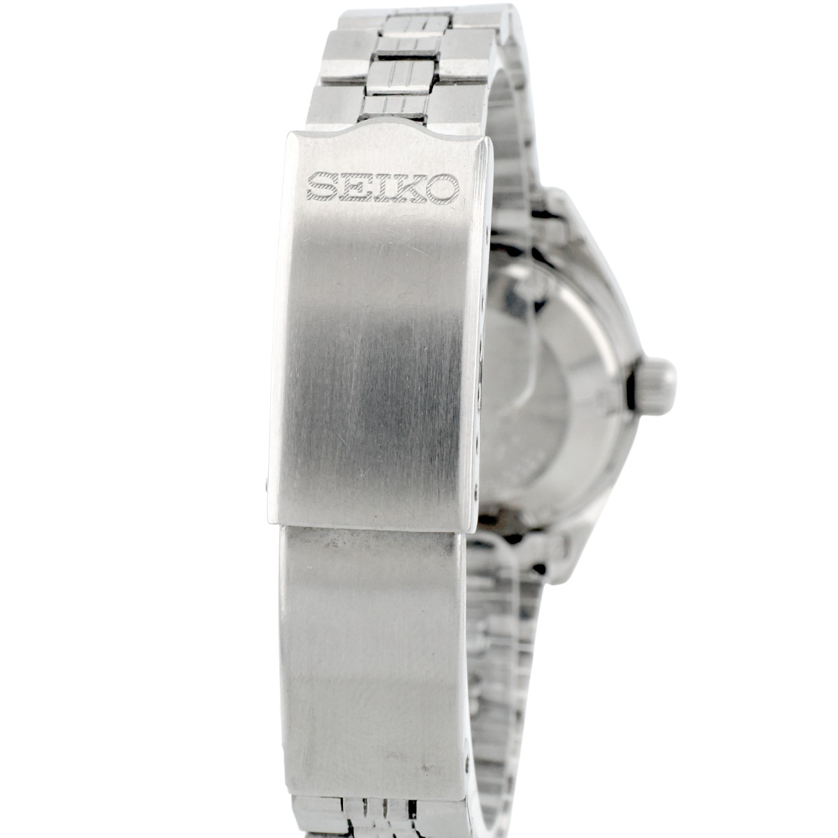 セイコー レディース 2706-0320 9面カットガラス ボルドー文字盤 自動巻 OH済 昭和49年/1974年製