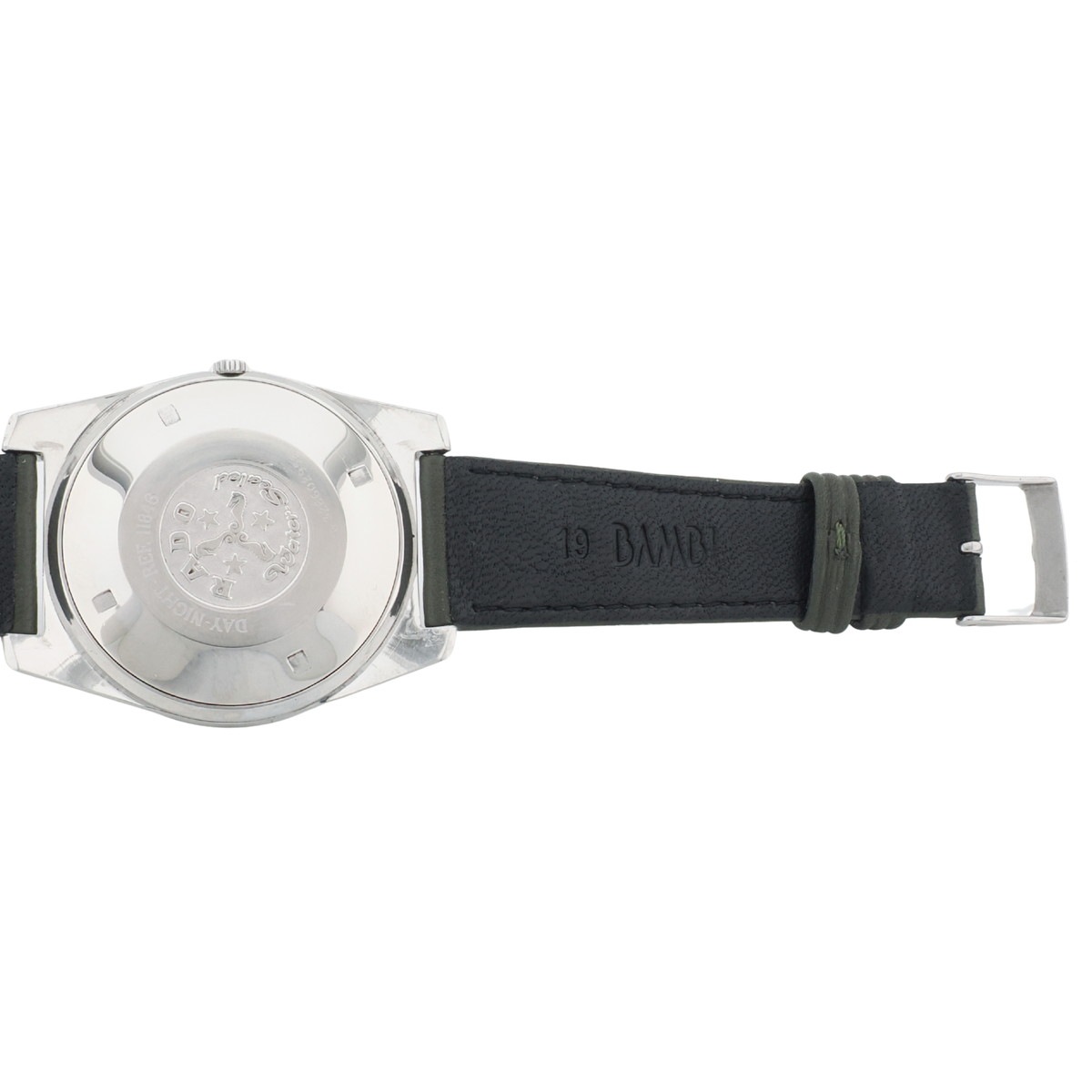 【最高級・整備済】RADO ラドー 希少コンビ レクタンギュラー 圧巻の存在感！ ラドー DAY-NIGHT Ref.11846 Cal.AS1858 25石 自動巻 OH済 1970年代 Rado