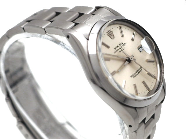 ロレックス オイスターパーペチュアルデイト 15000 自動巻 OH済 USED