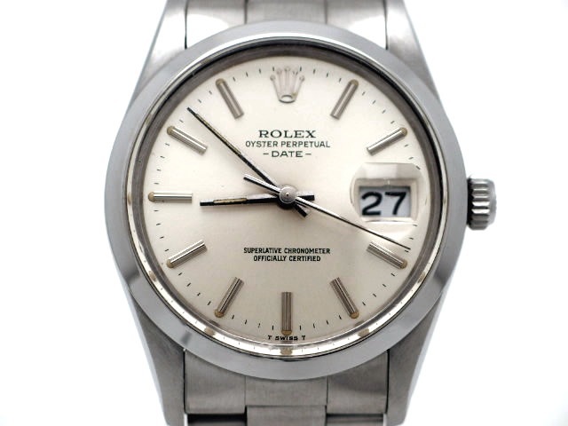 ロレックス オイスターパーペチュアルデイト 15000 自動巻 OH済 USED