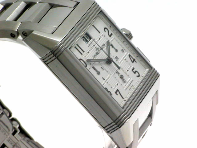 ジャガールクルト Q7018120 レベルソ スクアドラ クロノグラフ 自動巻 USED