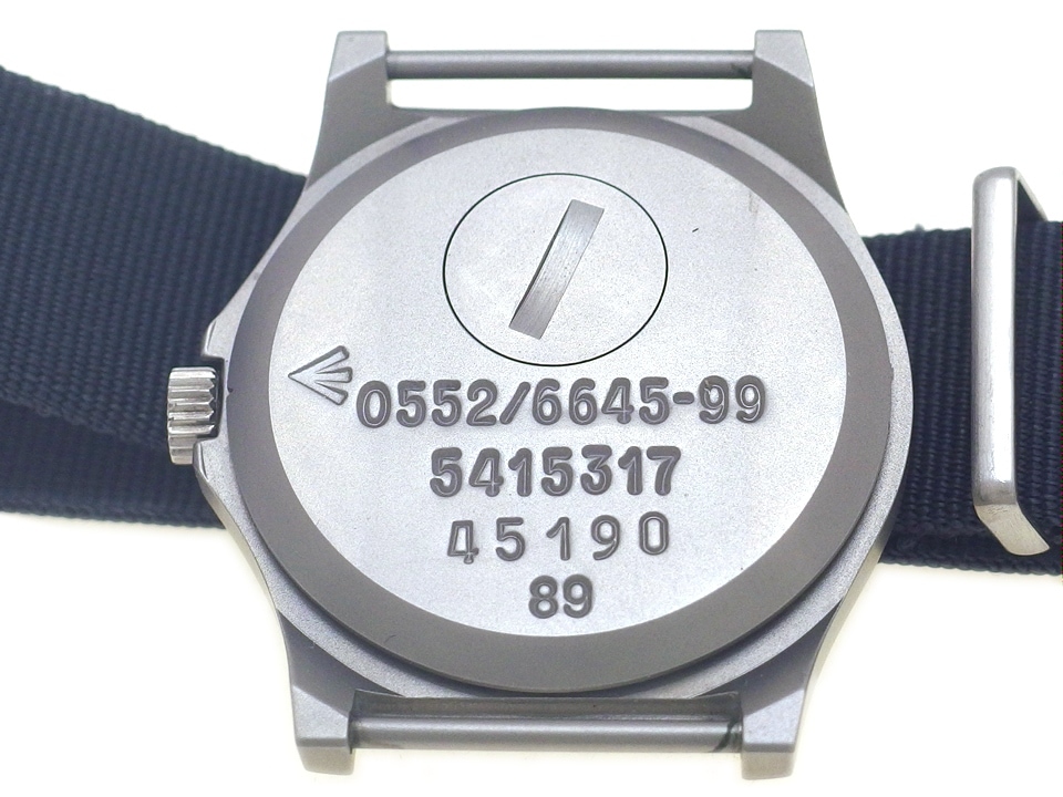 CWC G10 イギリス軍用時計 0552/6645-99 クオーツ 1989年製 USED