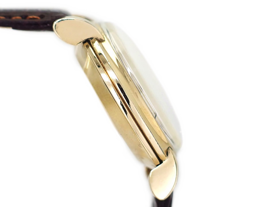 ルクルト メモボックス リストアラーム 10KGF Cal.489/1 手巻 OH済 1950年代