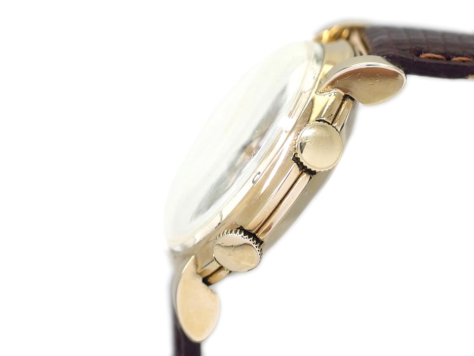 ルクルト メモボックス リストアラーム 10KGF Cal.489/1 手巻 OH済 1950年代