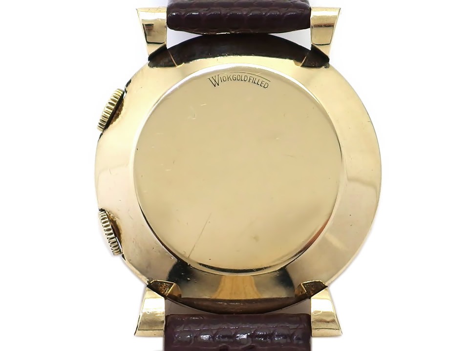 ルクルト メモボックス リストアラーム 10KGF Cal.489/1 手巻 OH済 1950年代