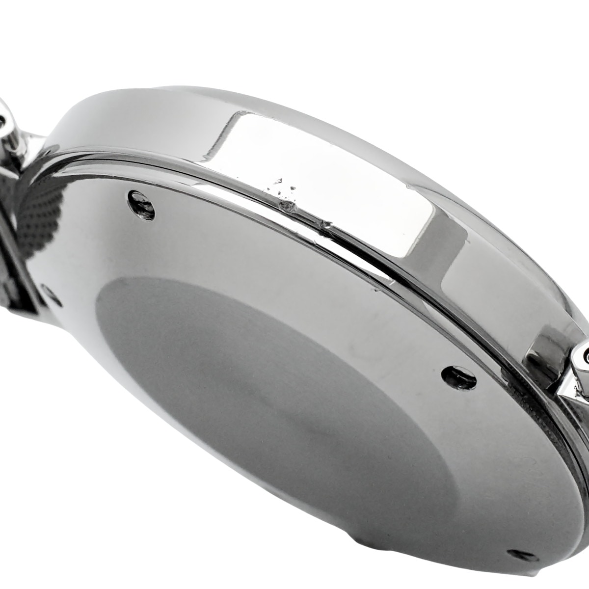 IWC ダ・ヴィンチ SL クロノグラフ IW3728 ホワイト文字盤 旧純正メッシュベルト クオーツ 1996年製 USED