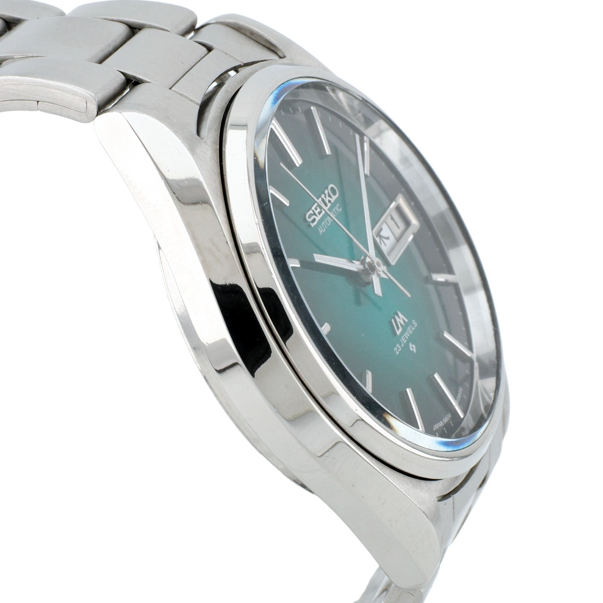 セイコー ロードマチック 5606-8051 グリーン文字盤 スクリューバック 自動巻 OH済 昭和50年/1975年製