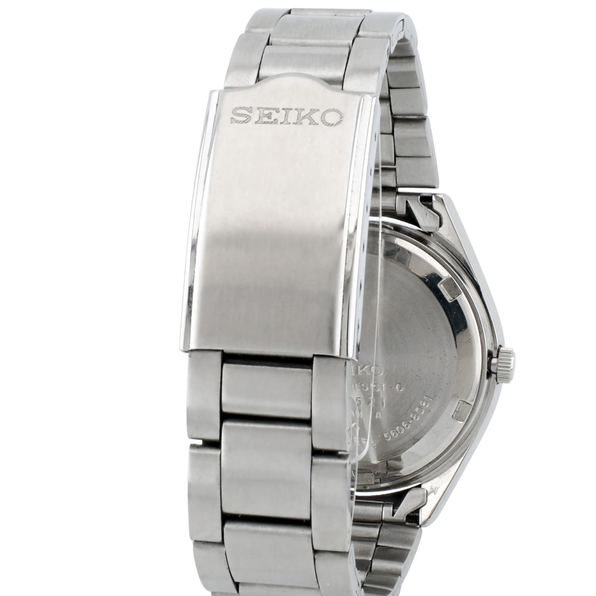 セイコー ロードマチック 5606-8051 グリーン文字盤 スクリューバック 自動巻 OH済 昭和50年/1975年製